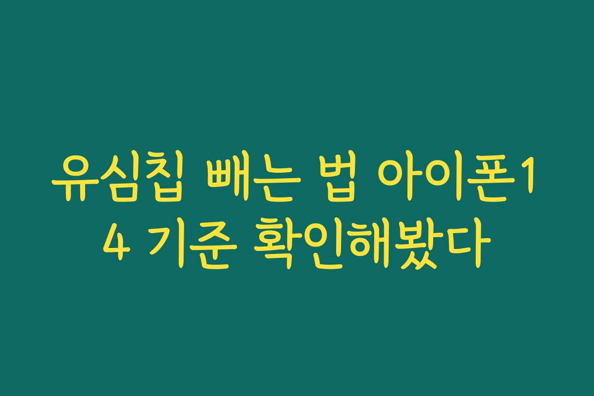 유심칩 빼는 법 아이폰14 기준 확인해봤다 유심칩 빼는 법 아이폰14 기준 확인해봤다